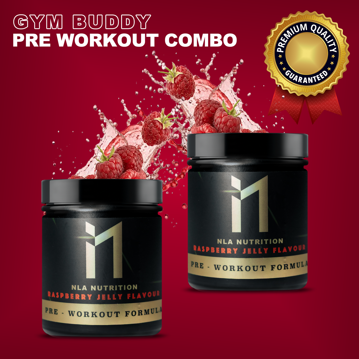 NLA NUTRITION - GYM BUDDY PRE WORKOUT COMBO