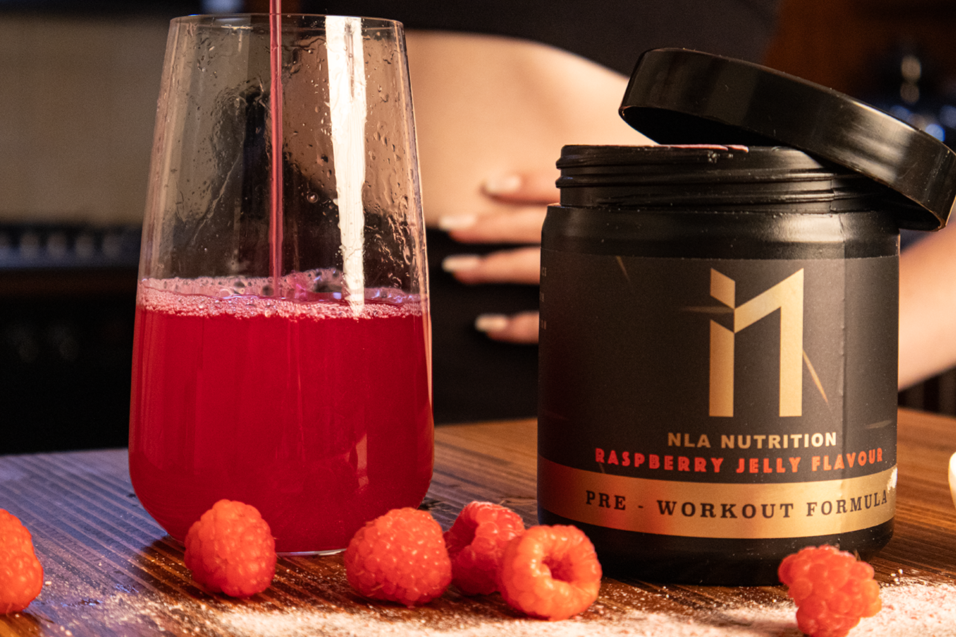 NLA NUTRITION - RASPBERRY JELLY PRE WORKOUT 3