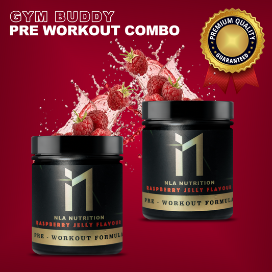 NLA NUTRITION - GYM BUDDY PRE WORKOUT COMBO
